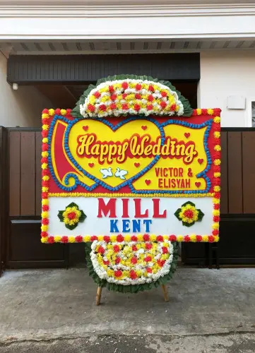 Papan Bunga Pernikahan mercure serpong alam sutera
